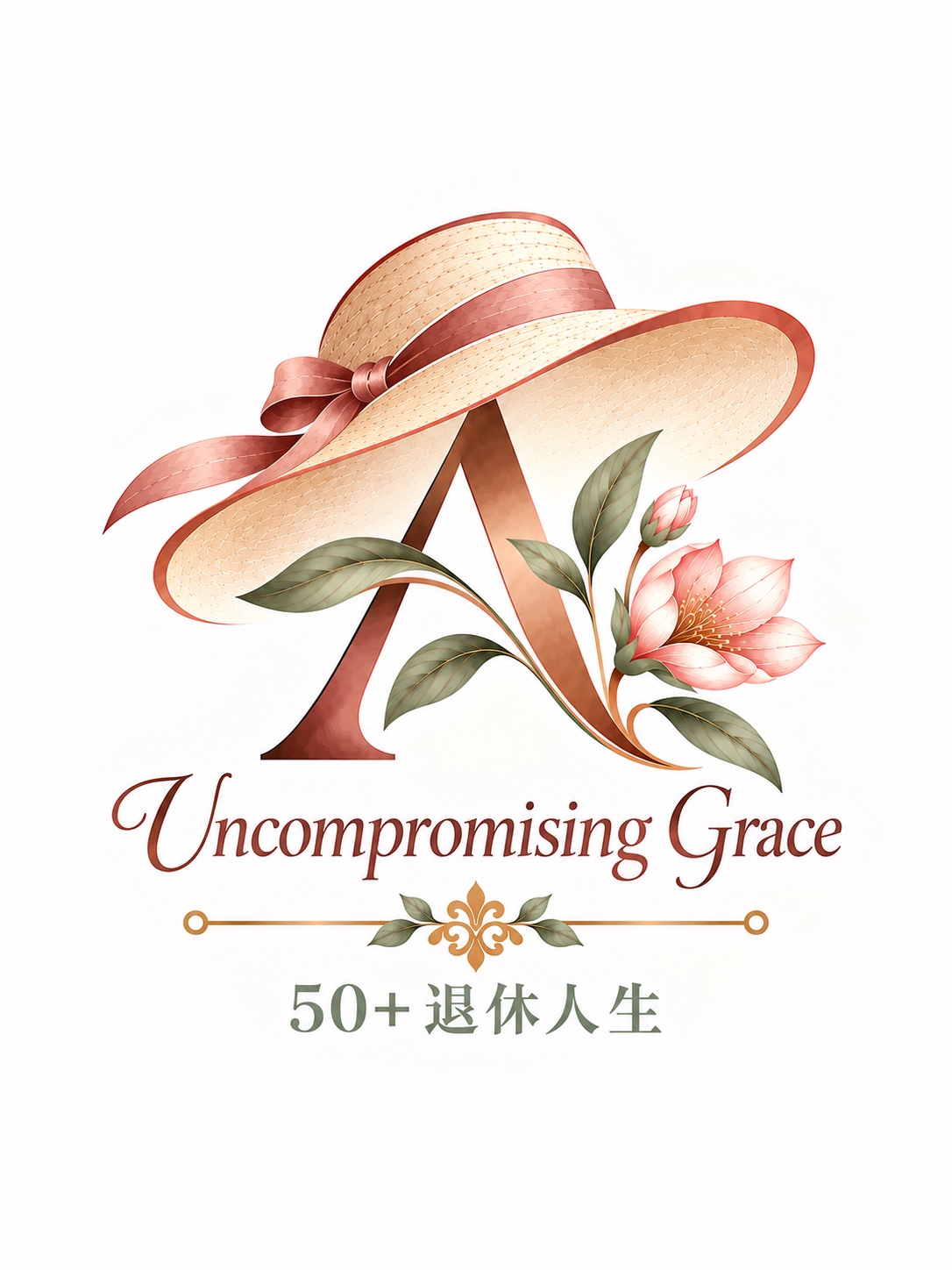 Arabella’s Grace 草帽花卉 Logo