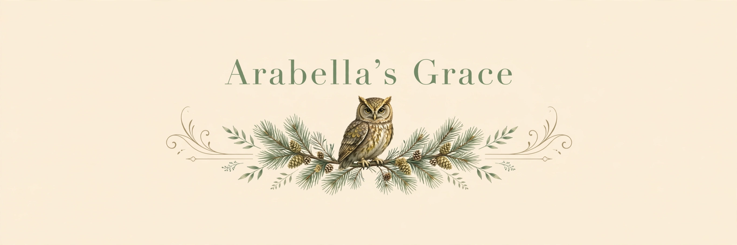 Arabella’s Grace 草帽花卉 Logo