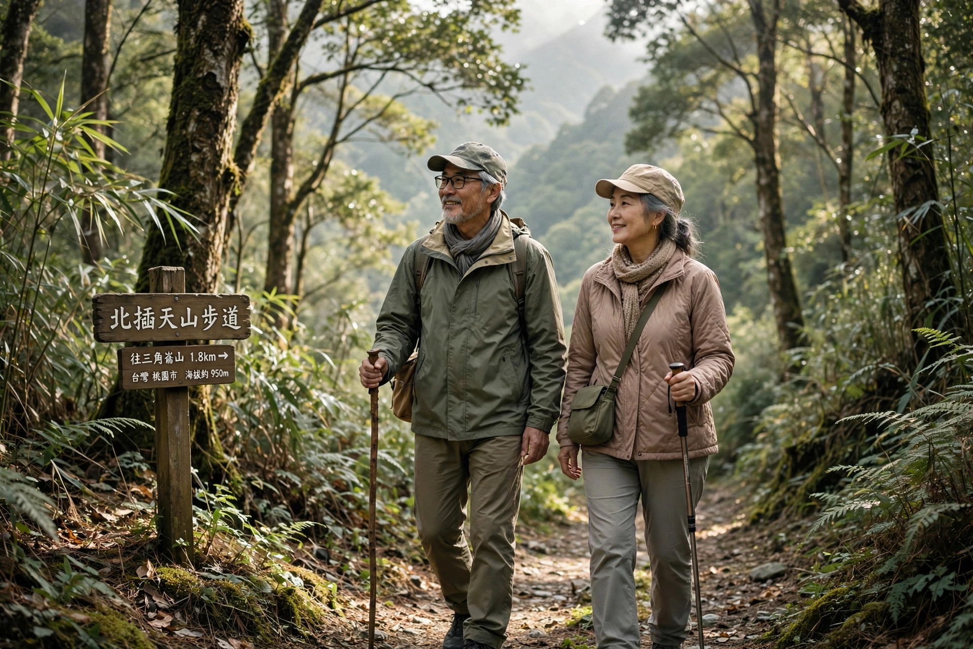 山林是最好的朋友：熟齡散步、登山與露營入門